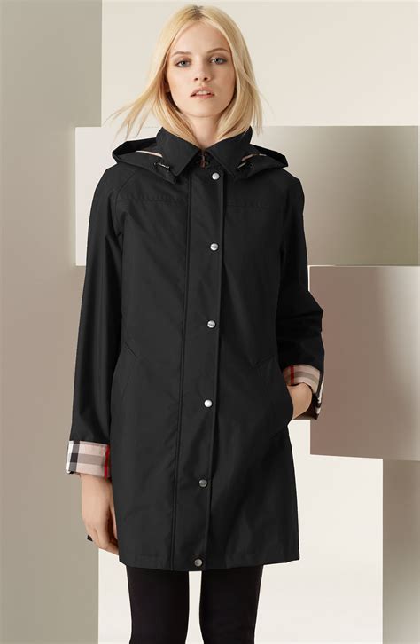 ladies burberry rain jacket|burberry women's rain boots.